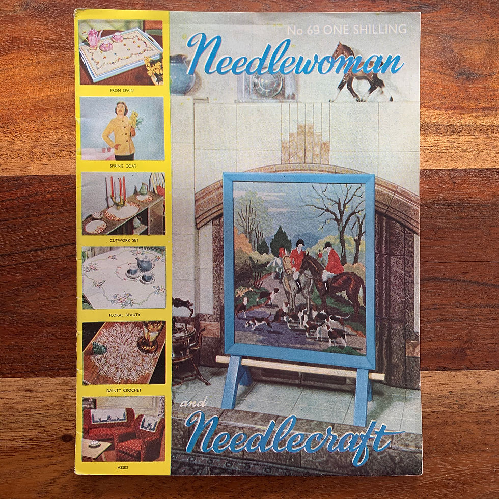 1940s Needlewoman and Needlecraft