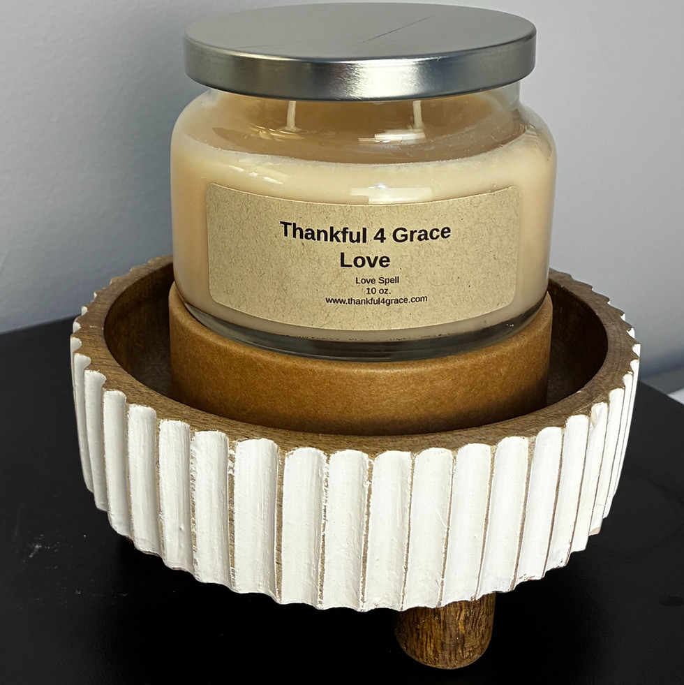 Thumbnail: "Love" T4G Candles (Glass Vessel)