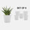 Thumbnail: Chick Planter 6inch Set Of 6 Pots
