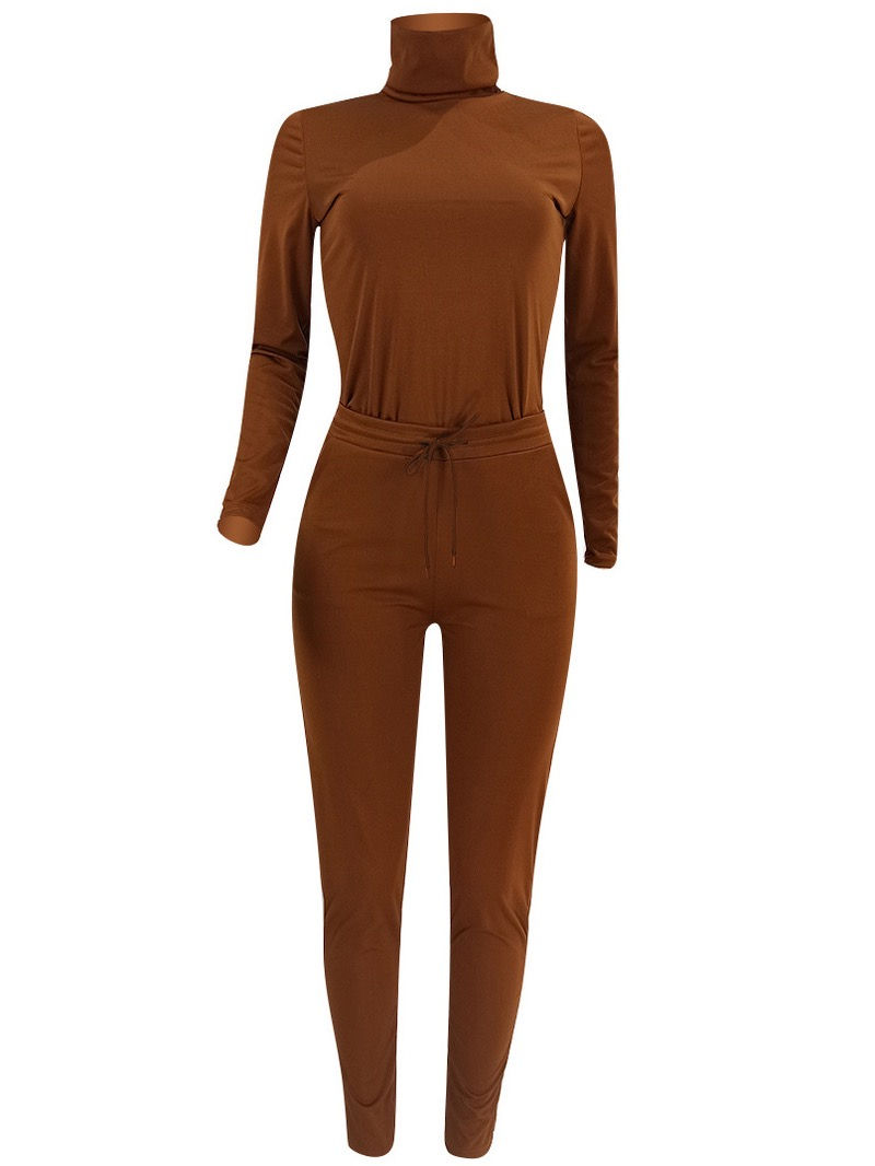 Thumbnail: Turtle Neck Two Piece Set