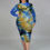 Thumbnail: Tye Dye Plus Size Dress
