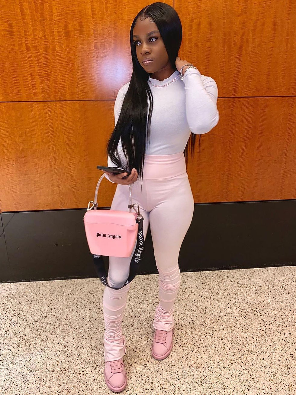 Thumbnail: High Waisted Stacked Pants