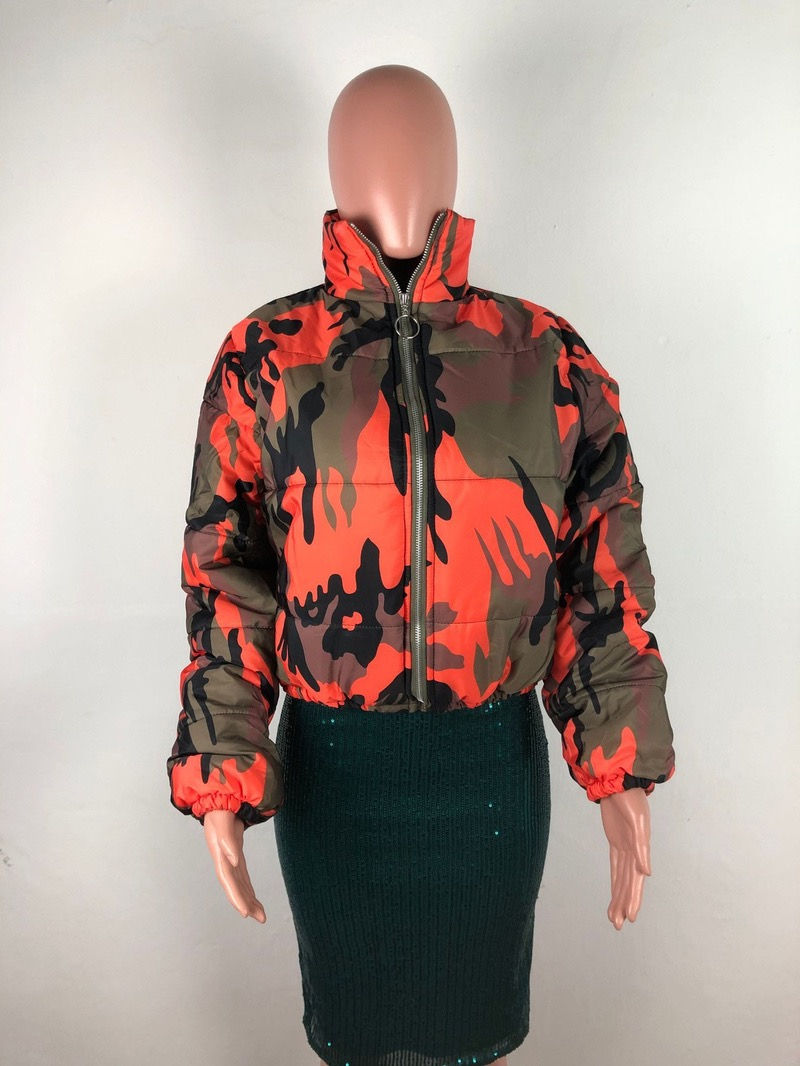 Miniatura: Camouflage Winter Coat
