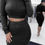 Thumbnail: Fur Two Piece Skirt Set