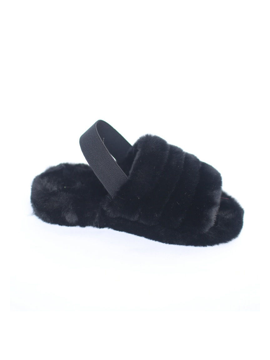 Thumbnail: Faux Fur House Slippers
