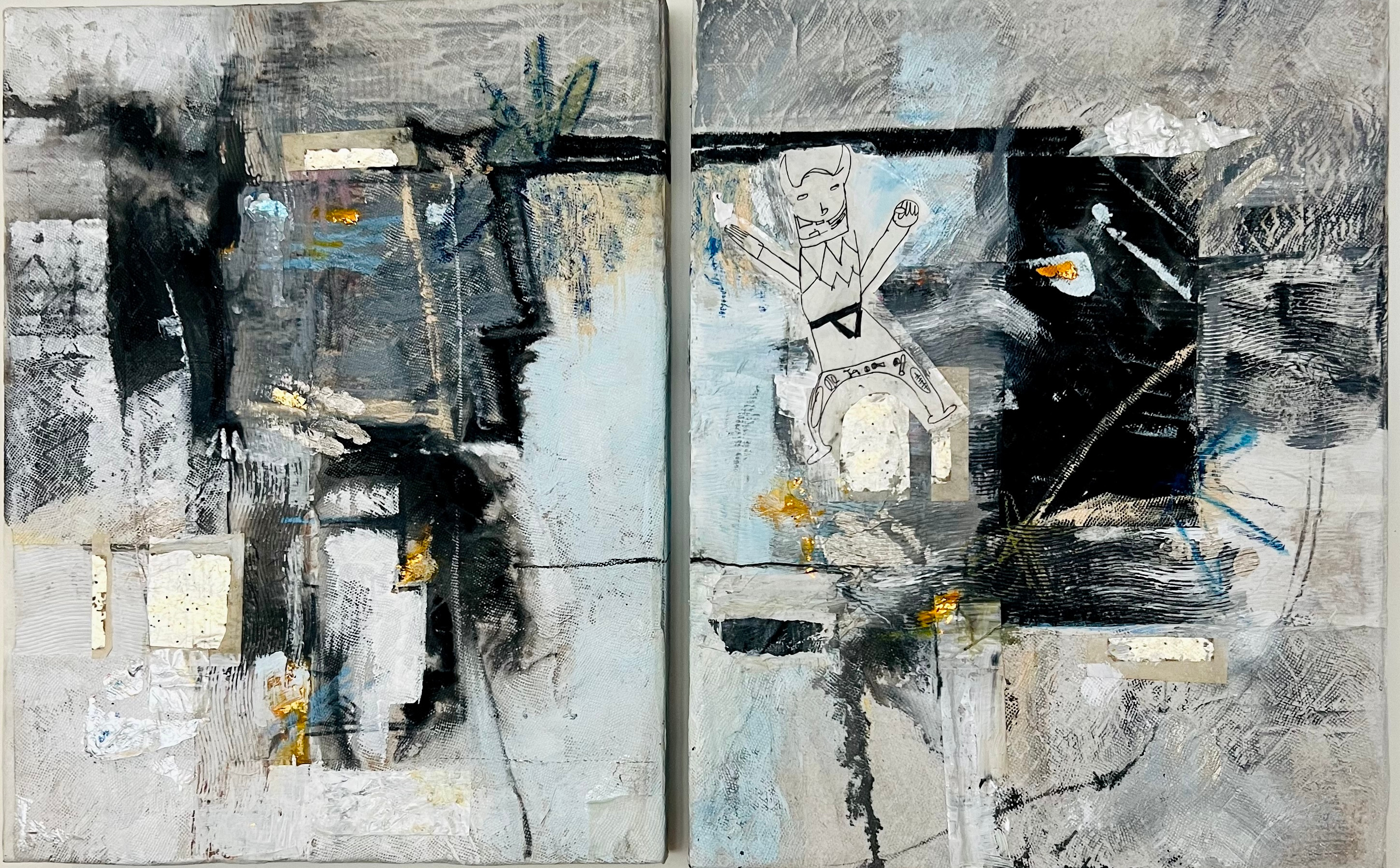 Only 6 He Was… Twin canvas