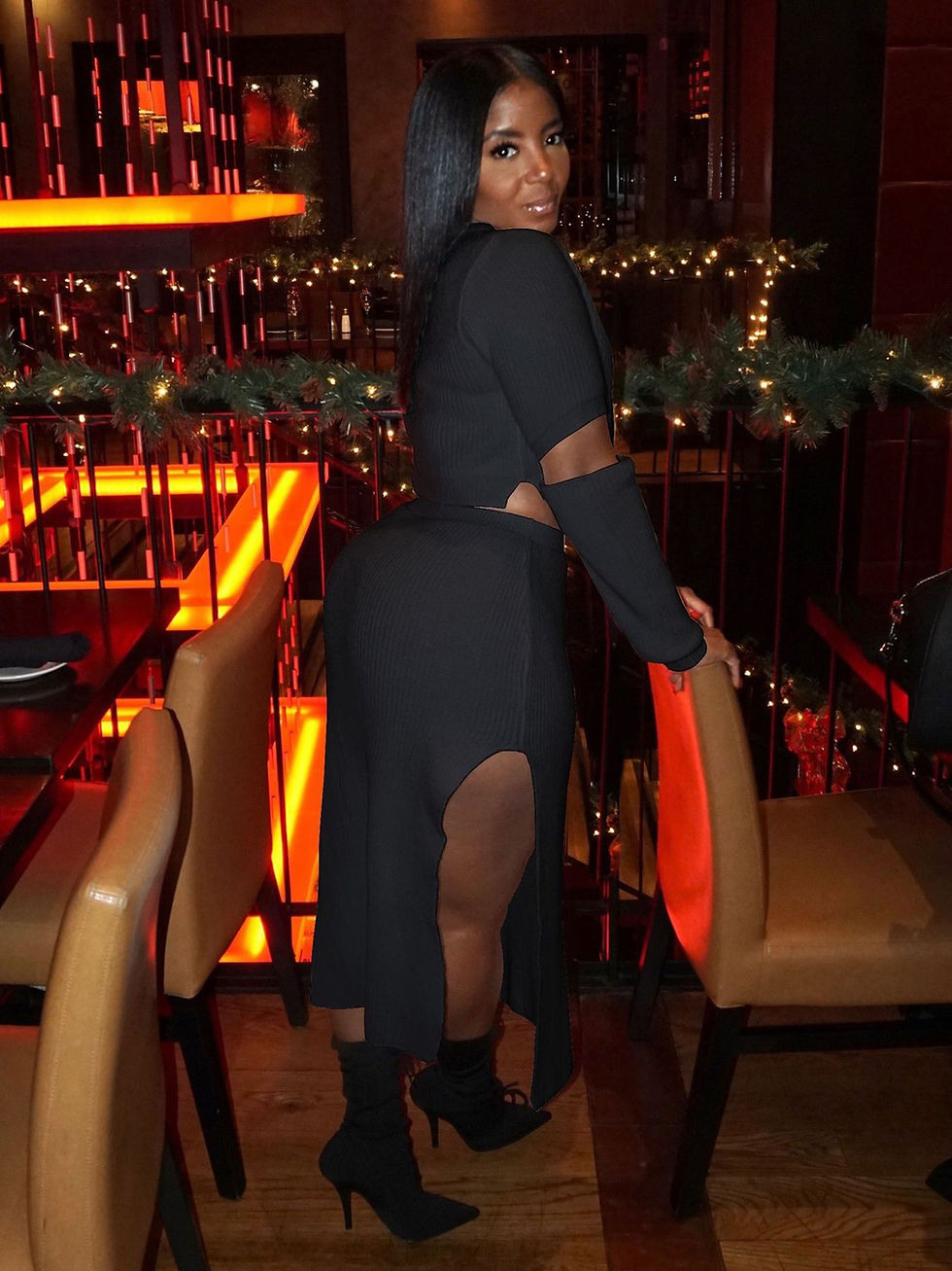 Thumbnail: Split Two Piece Skirt Set 