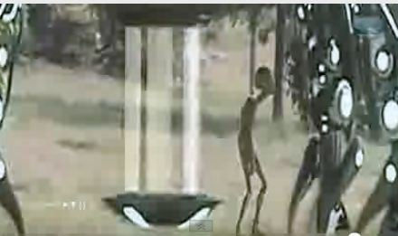 UFO landing footage in China