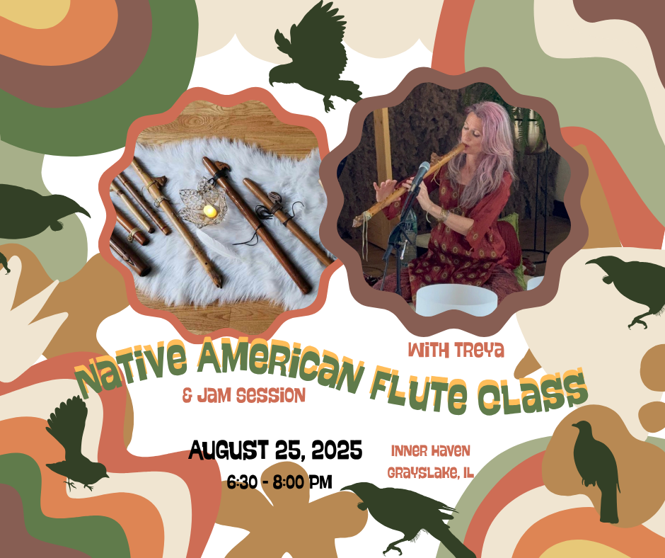 Native American Flute Class & Jam Session with Treya