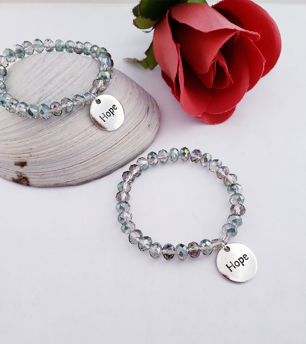 Thumbnail: crystal stretch bracelet