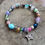 Thumbnail: Boho Bead Soup Bracelet, Star Charm