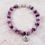 Thumbnail: Job's Tears Stretch Bracelet with Druzy Agate and Cross Charm