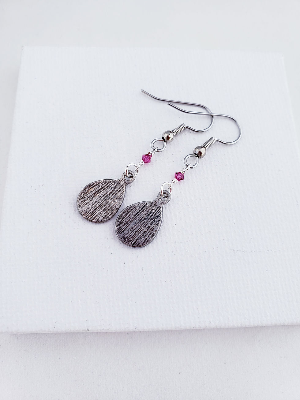 Thumbnail: swarovski teardrop earrings