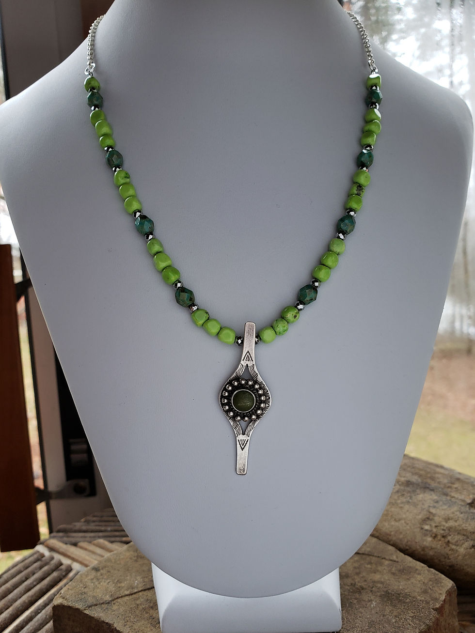 Thumbnail: upcycled beaded jewelry for women