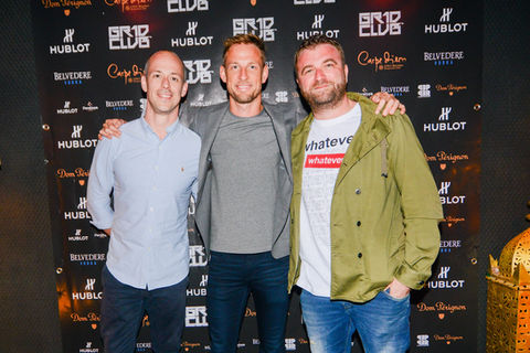 Jenson Button at the GR1D CLUB Barcelona