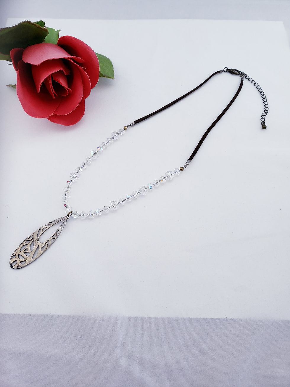Thumbnail: handmade upcycled necklace