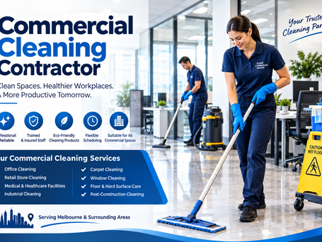 Commercial Cleaning Contractors: Melbourne's Hidden Formula For Spotless Offices
