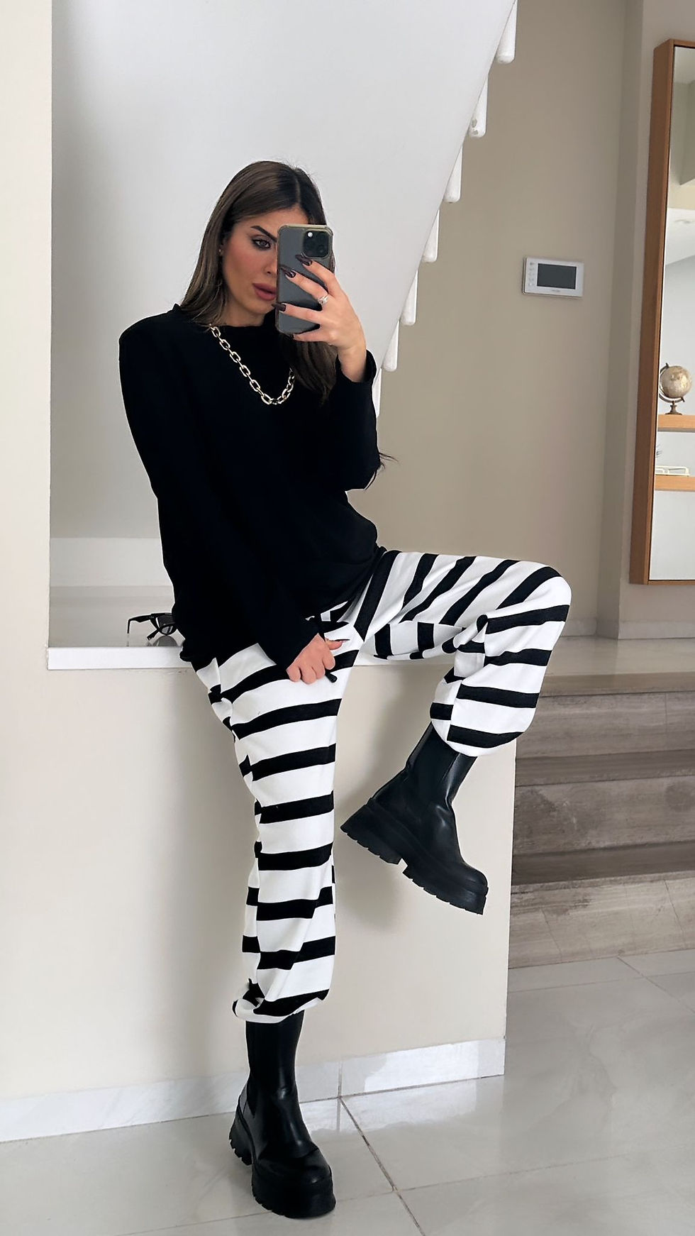 מכנסי פוטר פסים