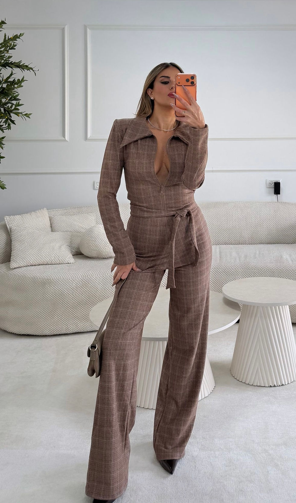 תמונה ממוזערת: אוברול משובץ