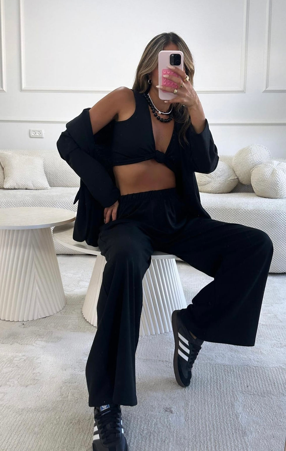 חליפה פוטר שחור