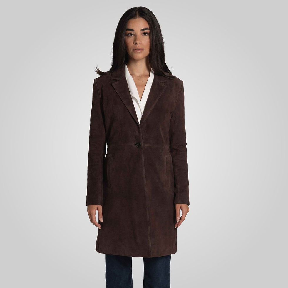 בלייזר זמש חום