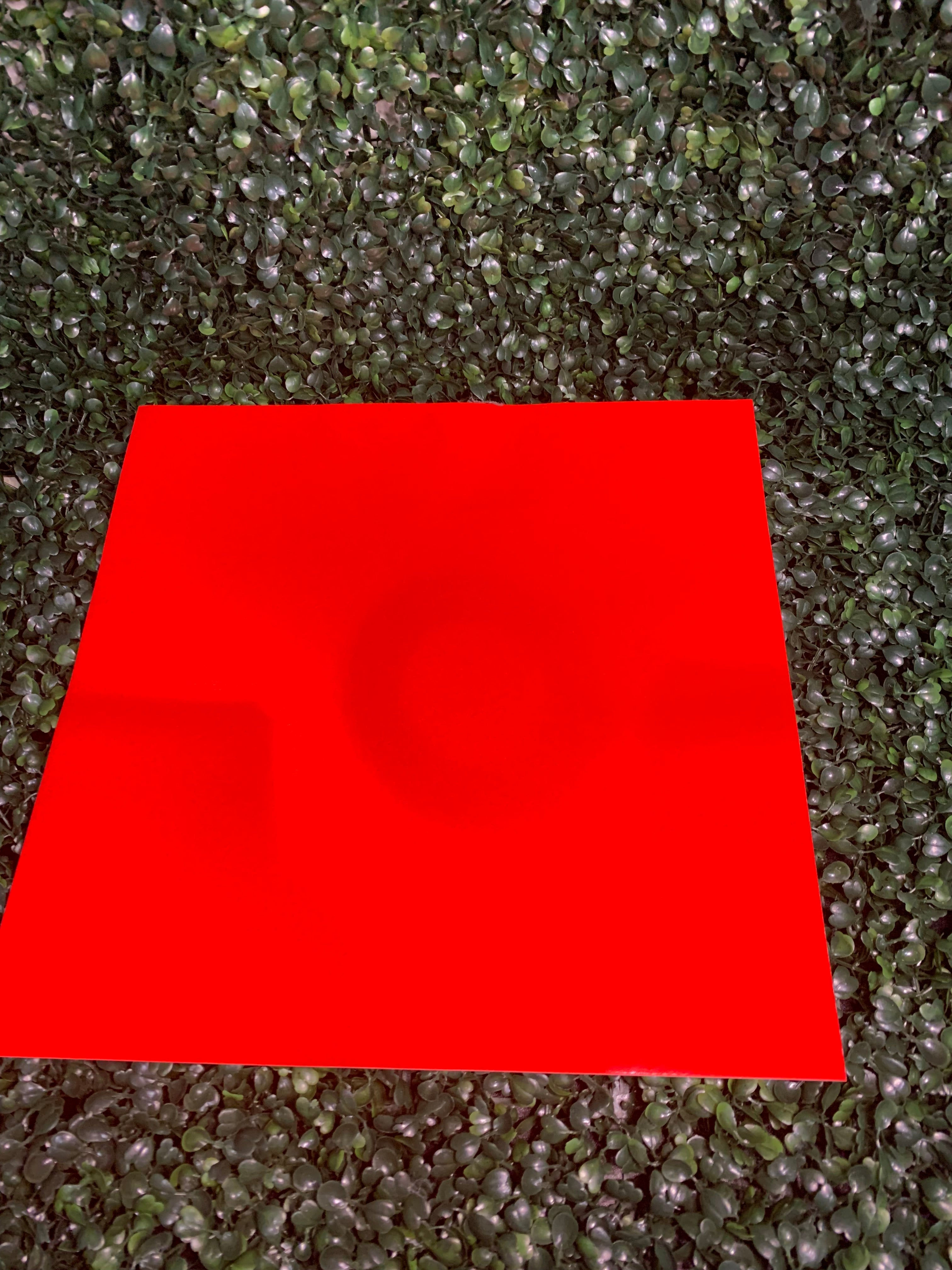 Red Adhesive Reflective