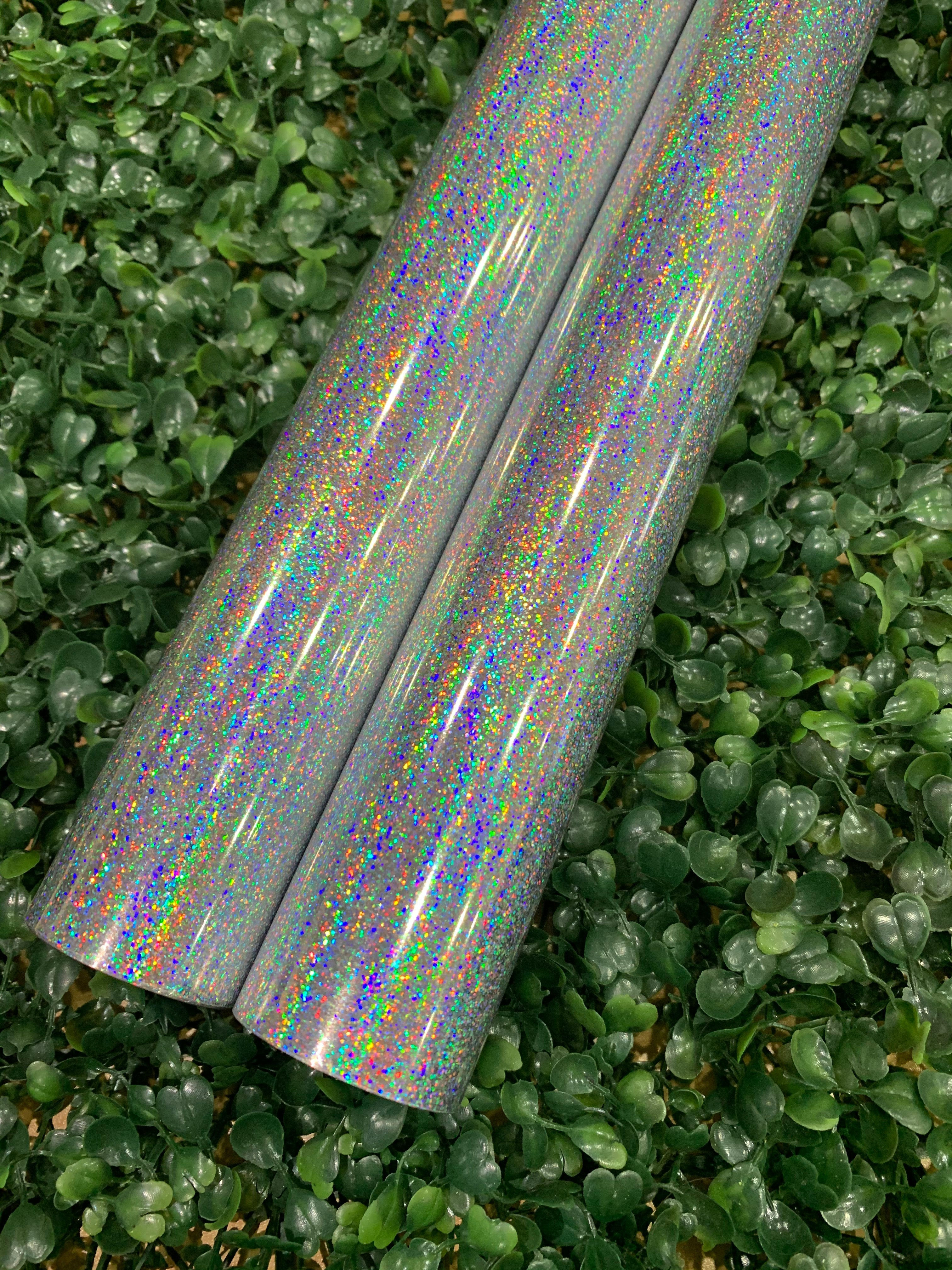 Silver Small Speckle Soft Metallic - HEAT TRANSFER VINYL (HOVSM-127)