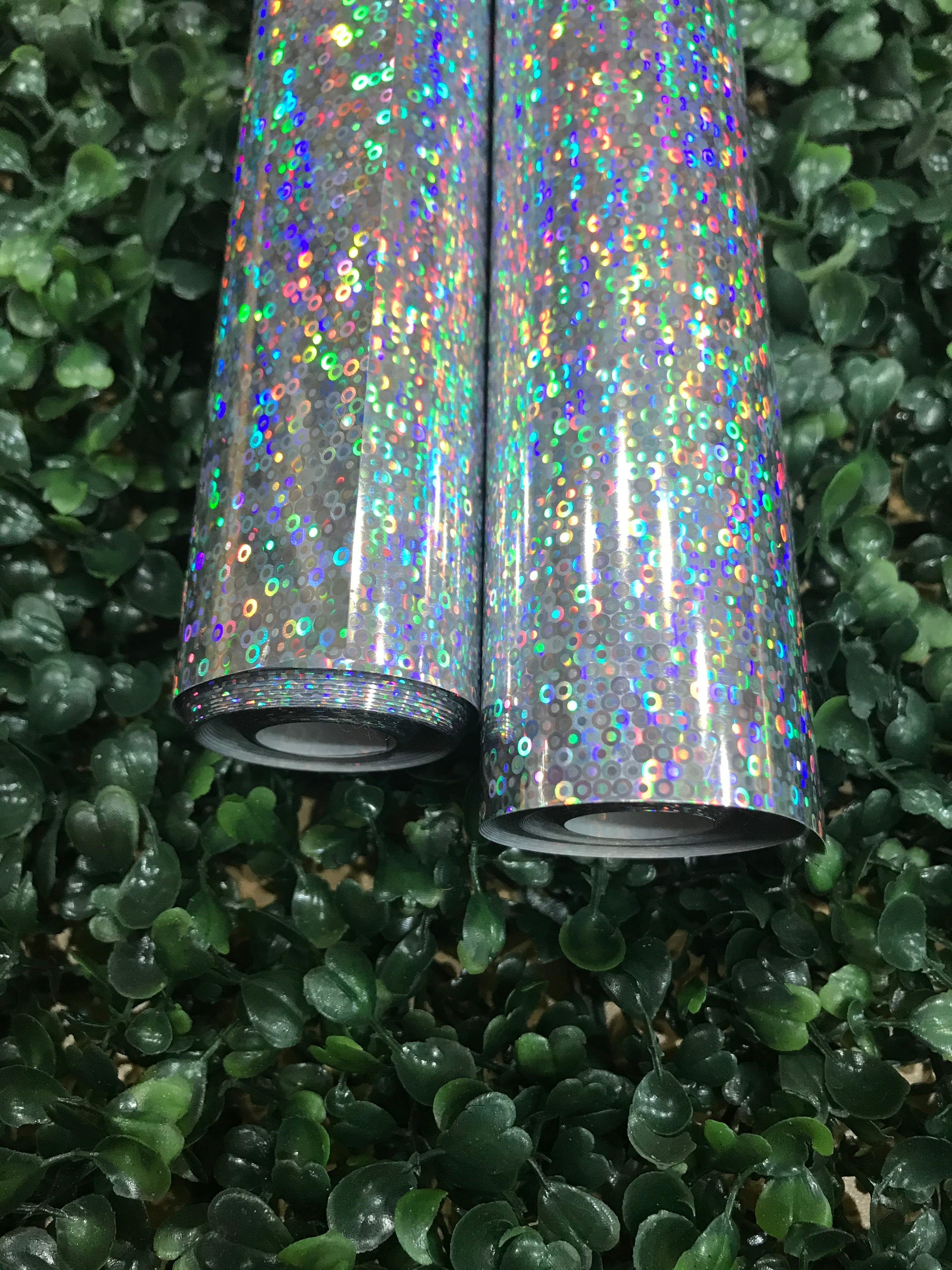 Bubble Silver Soft Metallic - HEAT TRANSFER VINYL (HOVSM-10)
