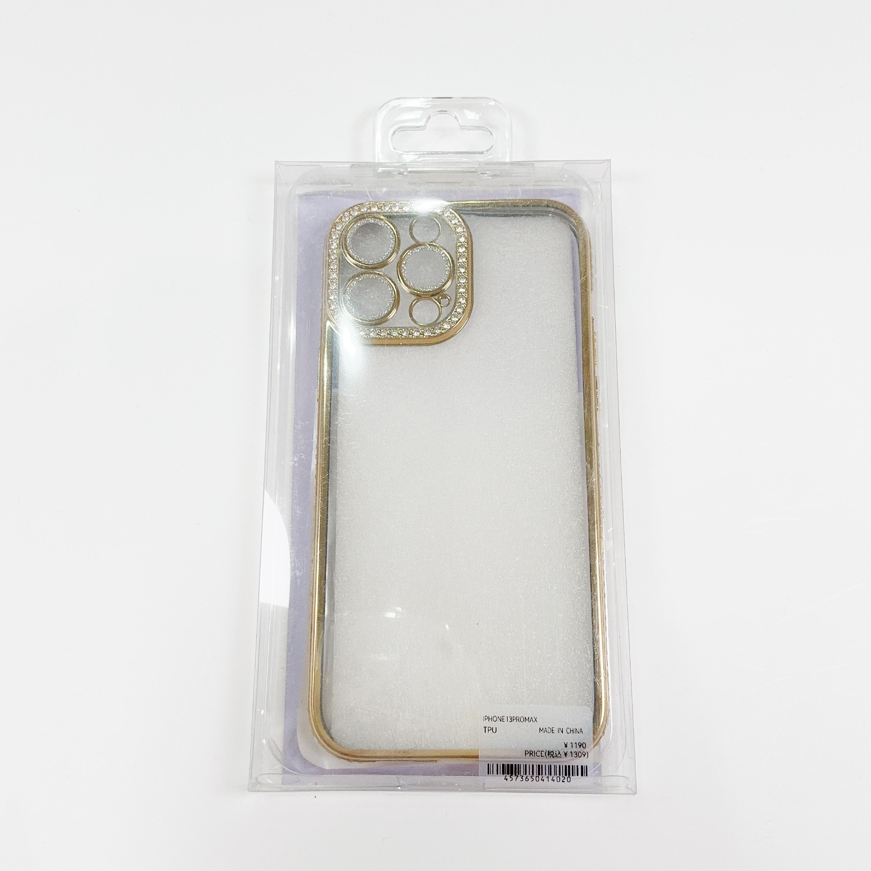 iPhone13PROMAXゴールドフレームデザインスマホケース