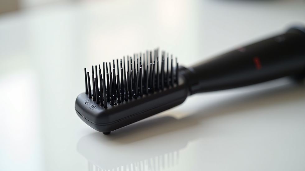 Effortless Straightening with Hot Comb Hair Tool