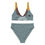 Thumbnail: GREY High-waisted bikini Sets 