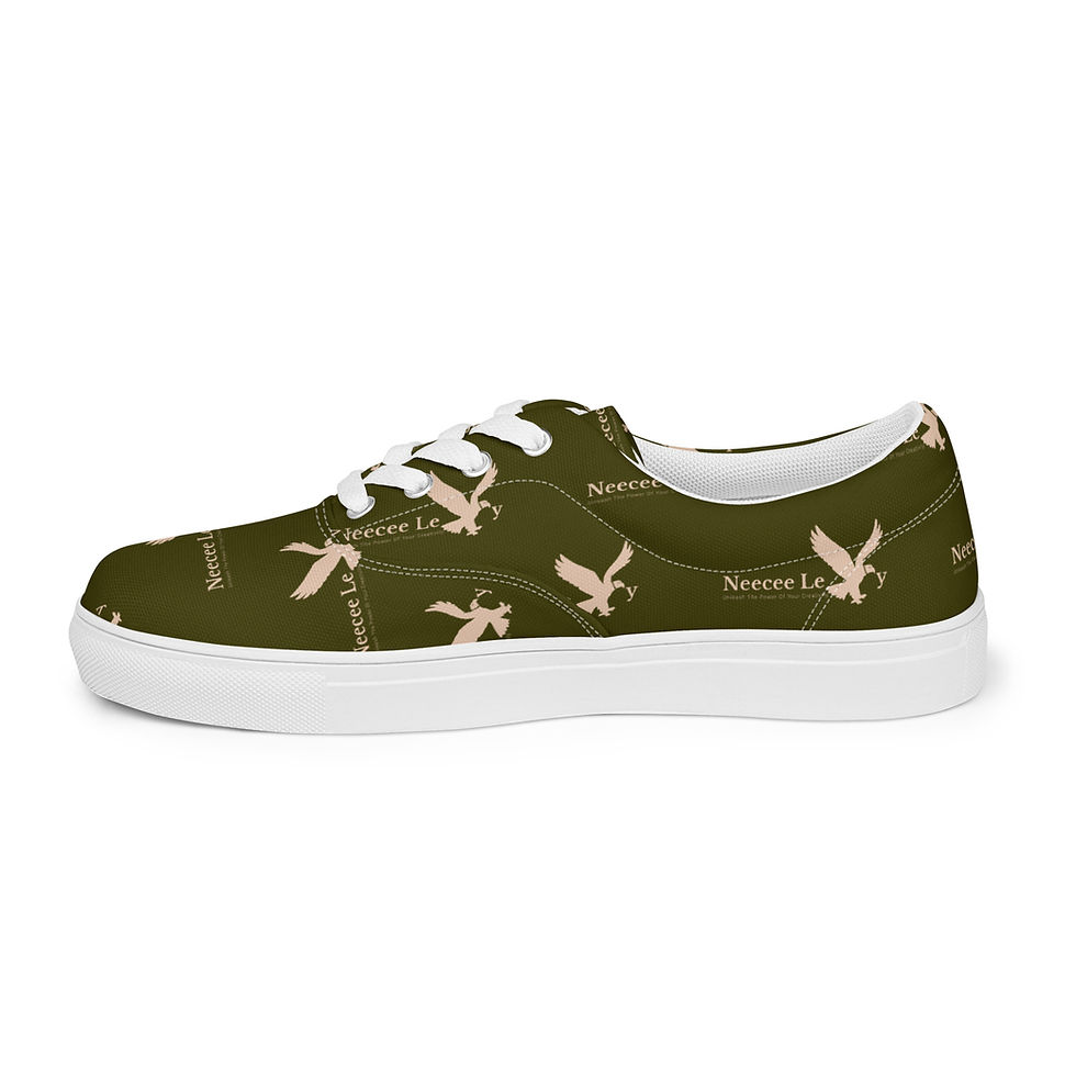 Thumbnail: GREEN Men’s Lace-Up Shoes