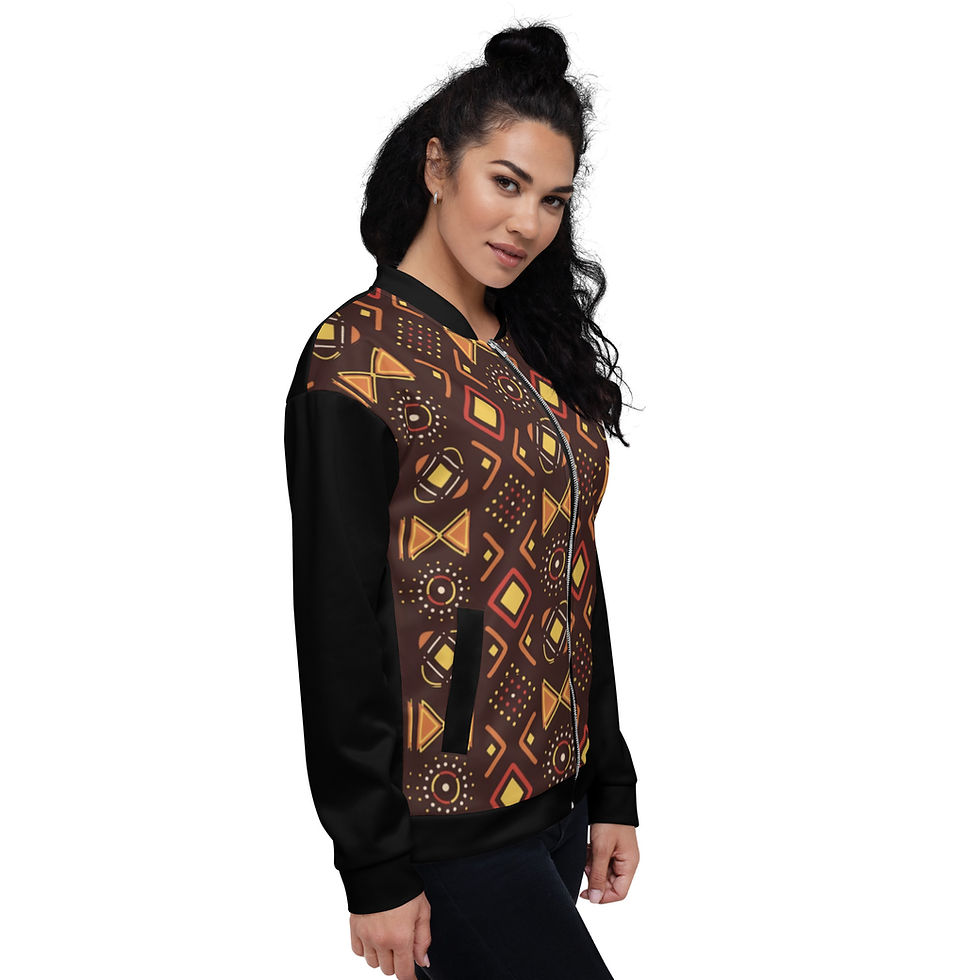 Thumbnail: AFRO Black Bomber  - Women