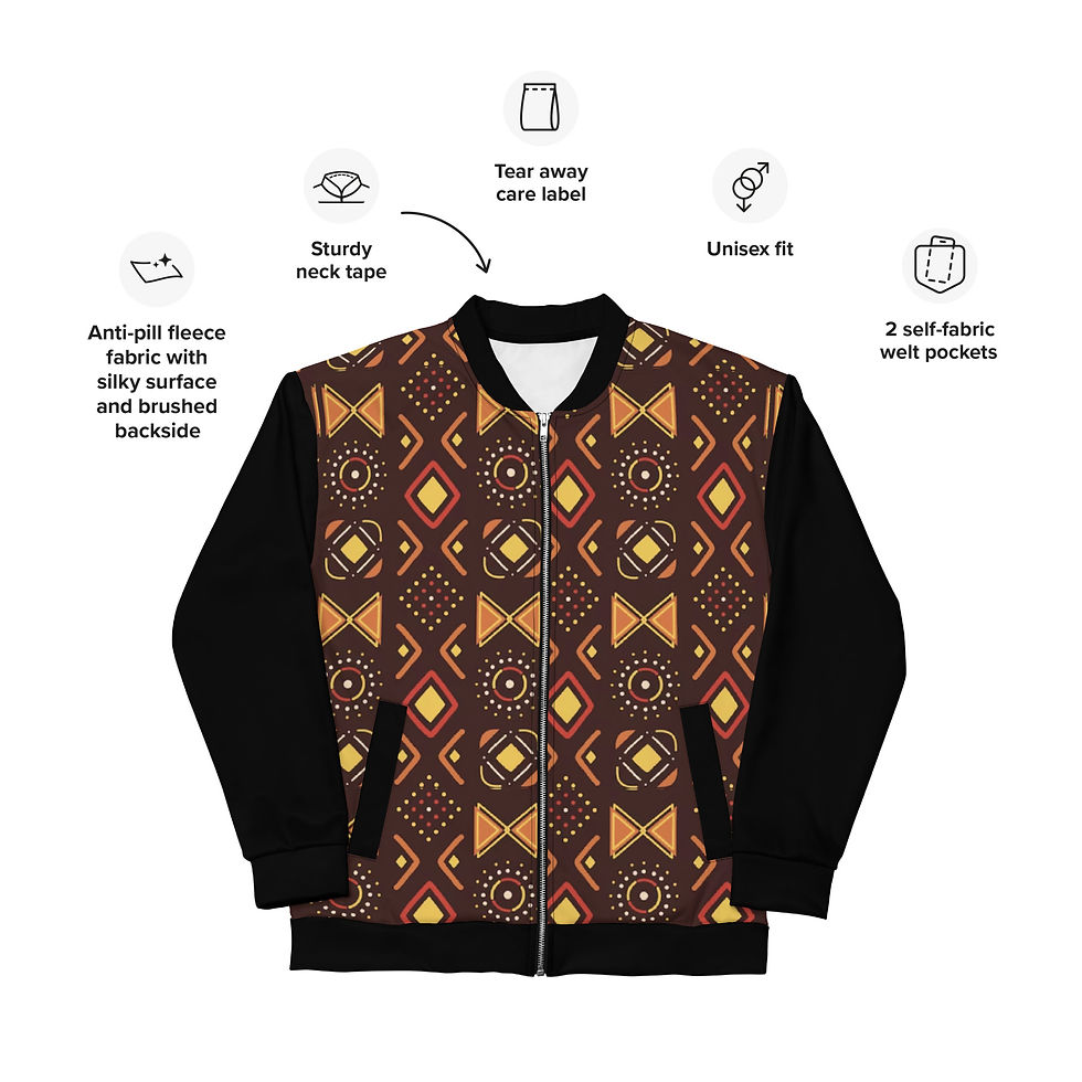 Thumbnail: AFRO Black Bomber  - Men
