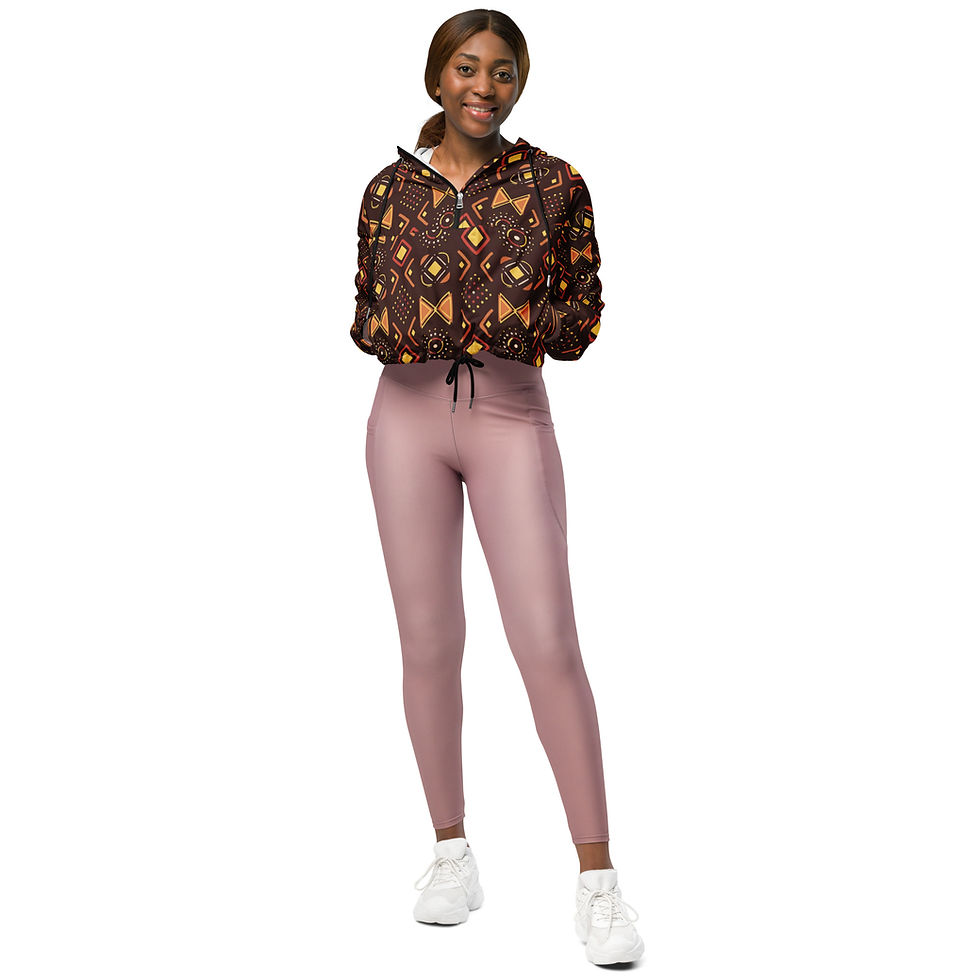 Thumbnail: Afro Cropped Windbreaker