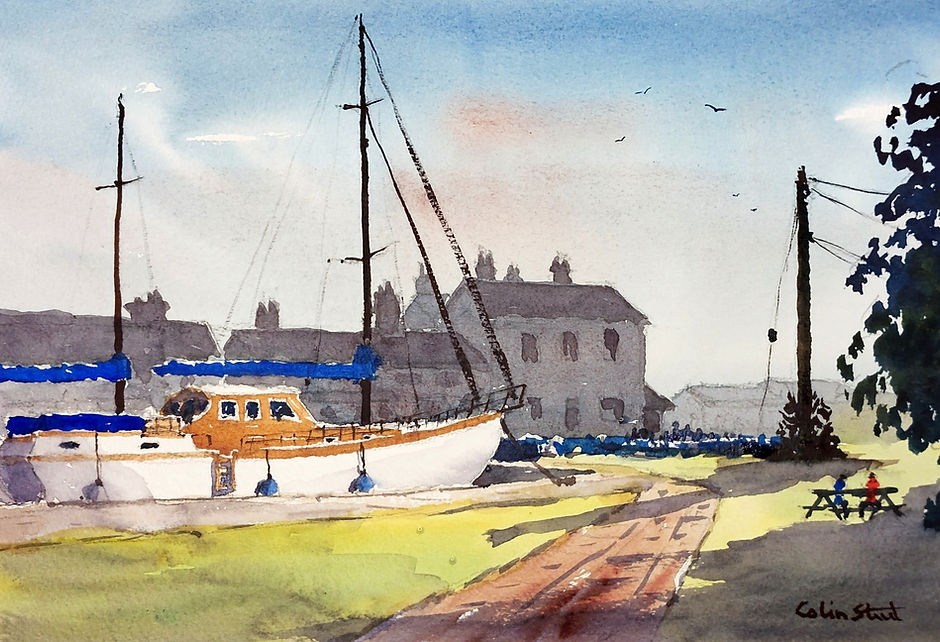 Coastal Landscape, Heybridge Basin, Essxe.