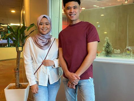 Izani met Andi Bernadee!