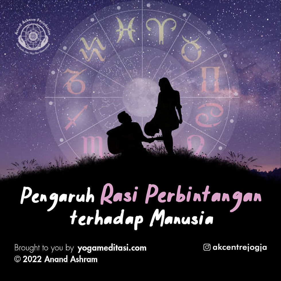 Pengaruh Rasi Perbintangan Terhadap Manusia