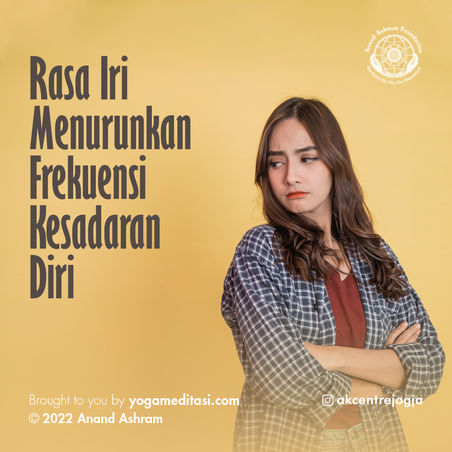 Rasa Iri Menurunkan Frekuensi Kesadaran Diri