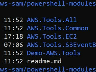 PowerShell's Custom Runtime for AWS Lambda's - Importing Modules