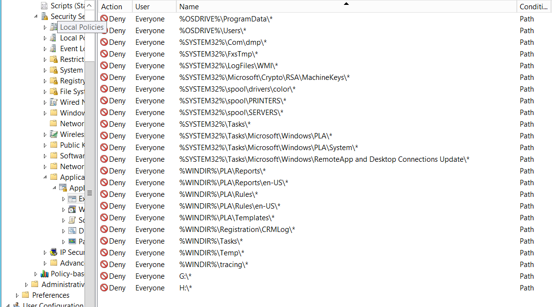 applocker gpo applocker gpo