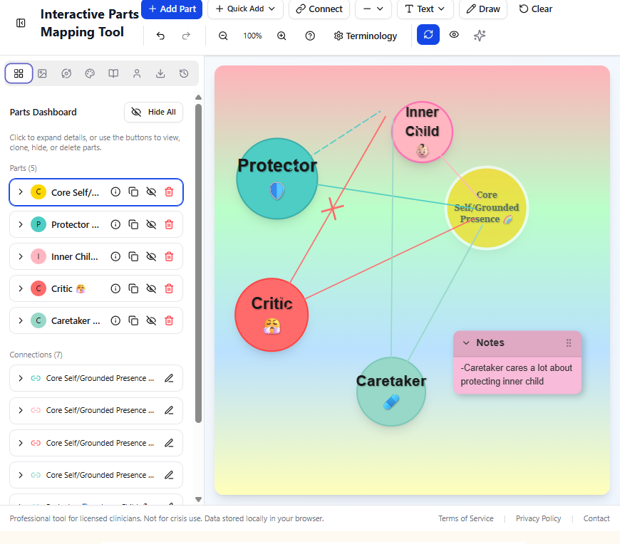 Interactive Parts Mapping Tool