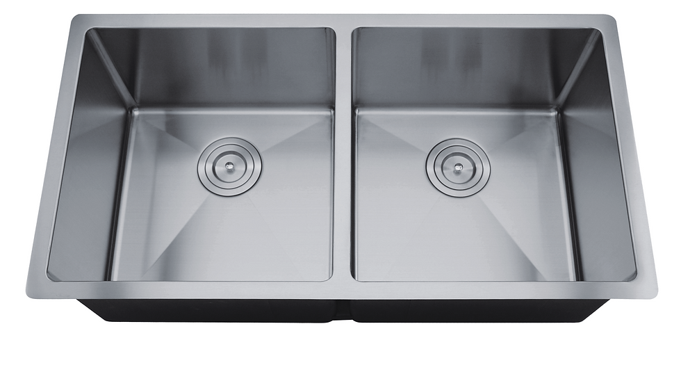 Undermount Double Bowl Sink RR3219D-16G