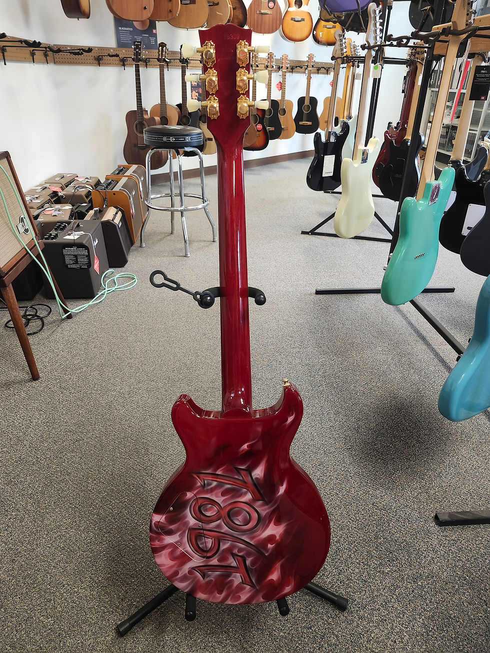 Thumbnail: Used 1998 Gibson Les Paul Standard Doublecut w/ Custom Pickups, Paint Job, Case