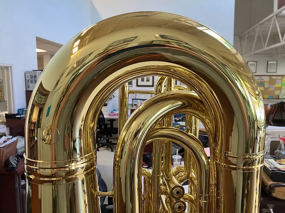 Thumbnail: Mint Open Box King 2341 BBb Concert Tuba,Upright Bell; with Case, Mouthpiece