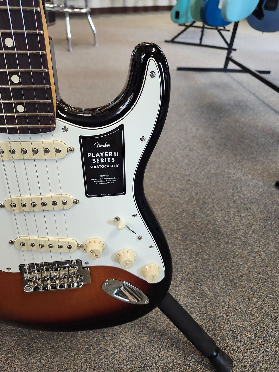 Thumbnail: New Fender Player II Stratocaster, Rosewood Fingerboard - 3-Color Sunburst