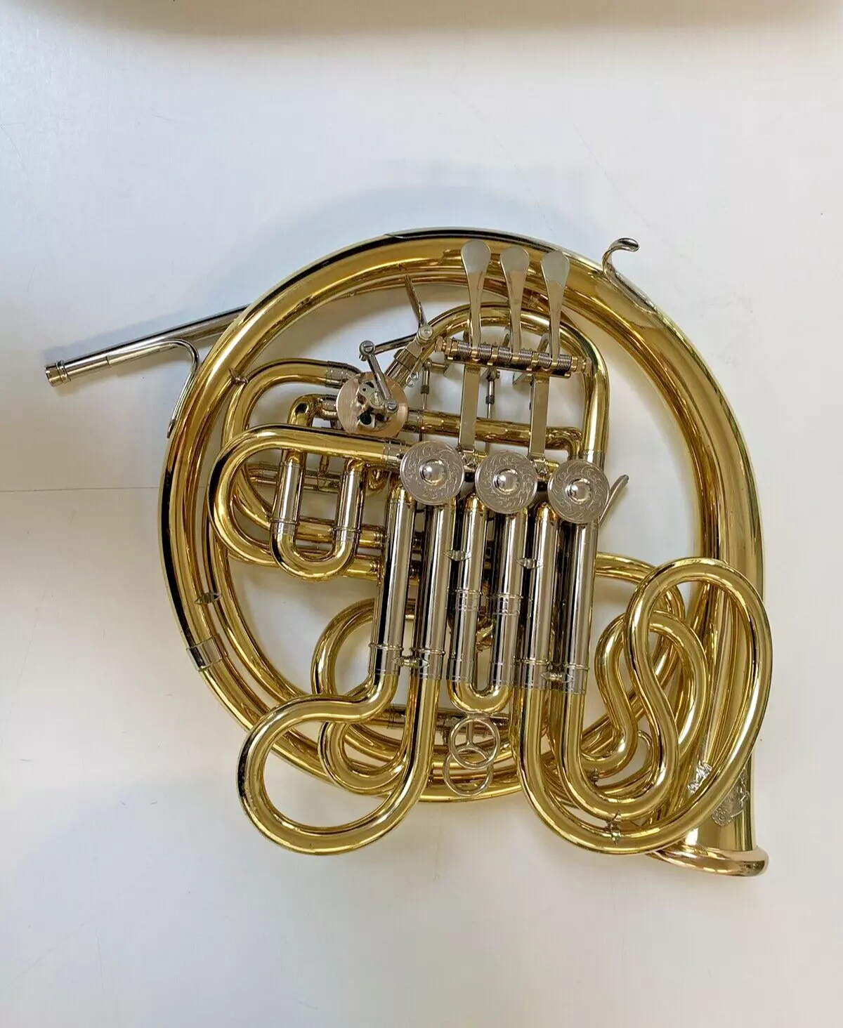 Used Alexander 103MAL Double French Horn in Yellow Brass;with Jakob