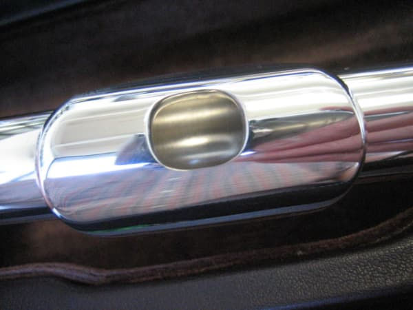 Thumbnail: Mint Open Box Di Zhao DZ 501BEF Flute, Silver Head; with Case