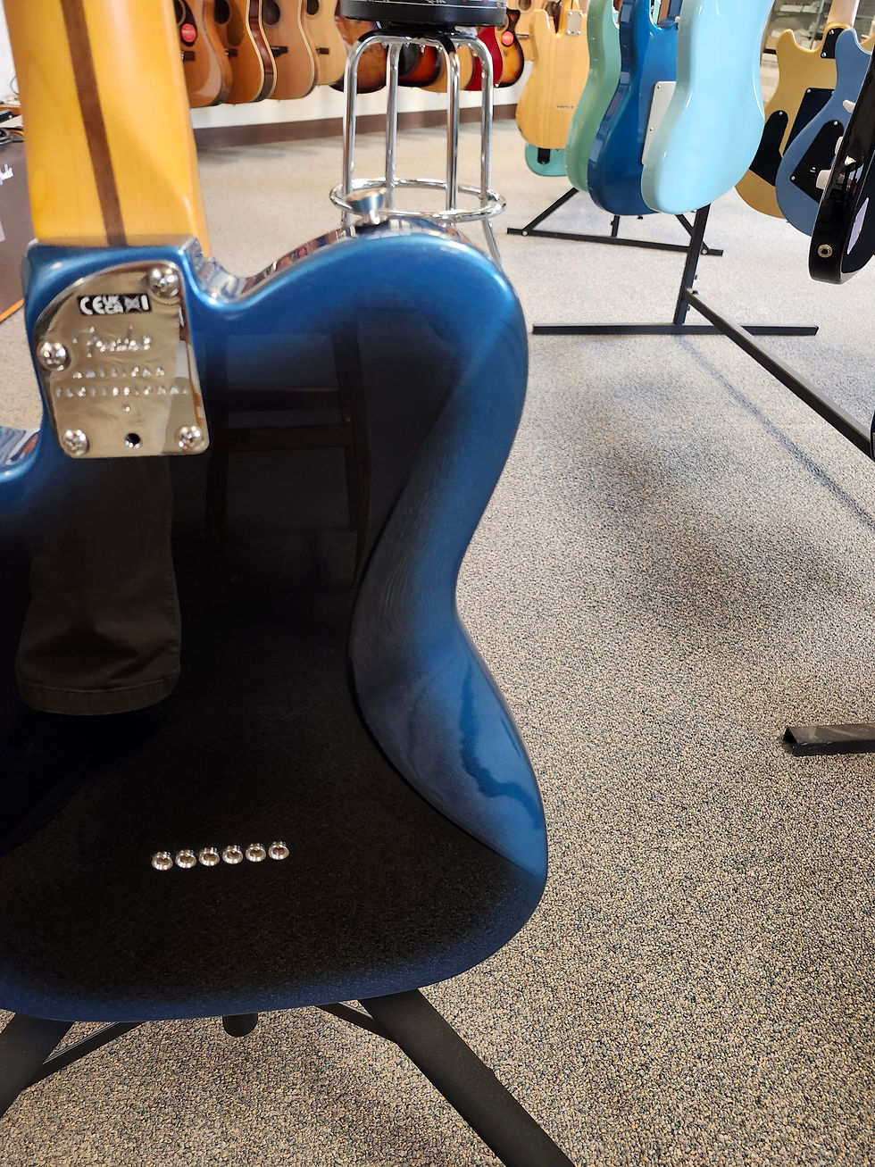 Thumbnail: New Fender American Professional II Telecaster Deluxe Dark Night w/ Fender Case