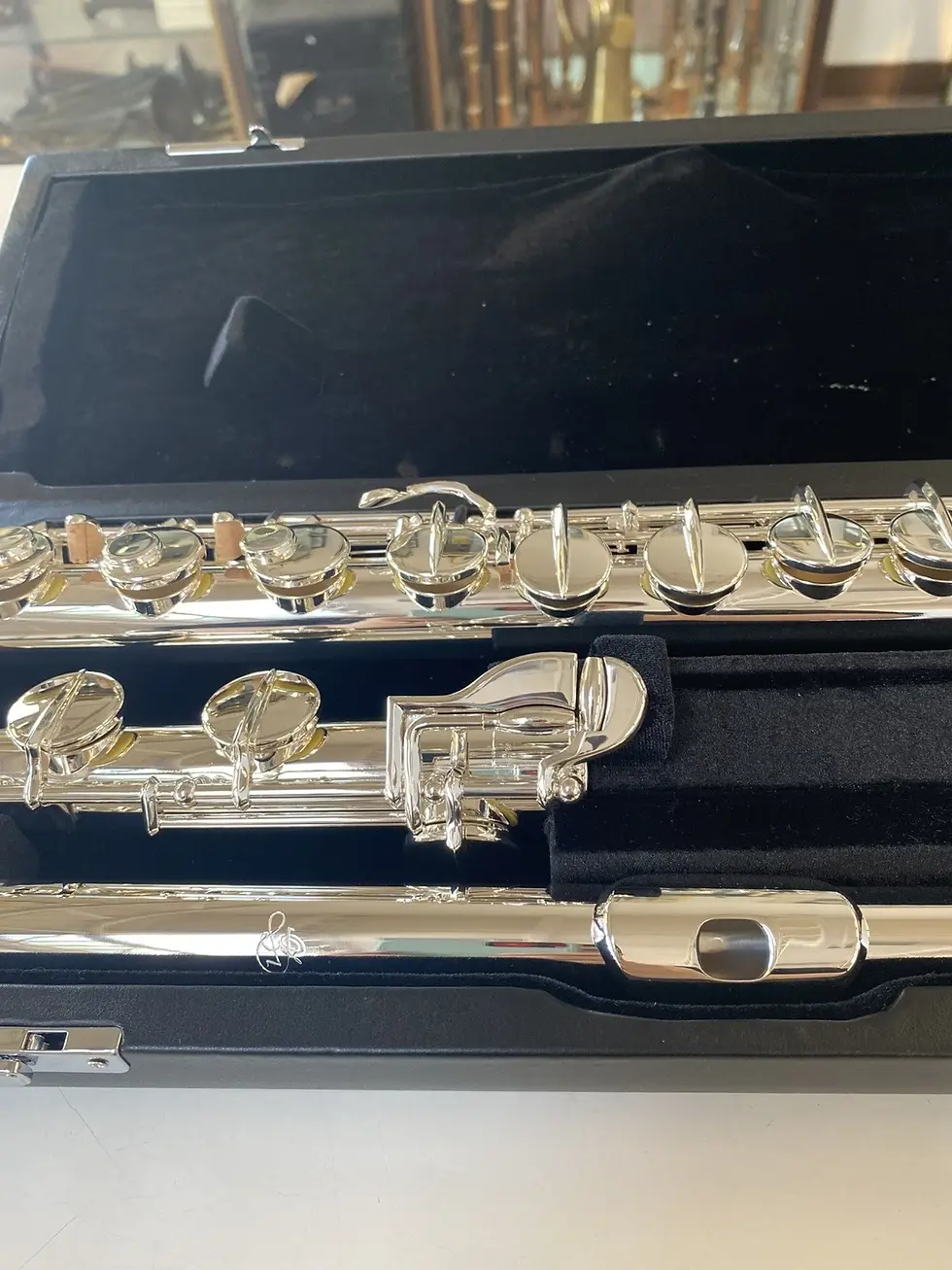 Thumbnail: Mint Open Box Di Zhao DZA 200 Alto Flute, Solid Silver Head and Body ; with Case